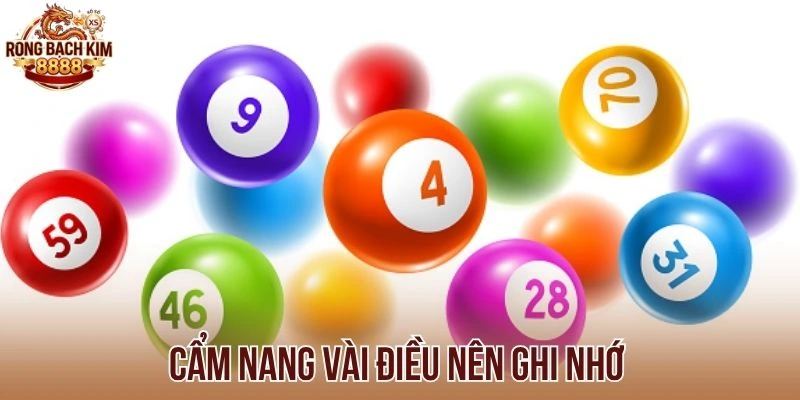 Cẩm nang vài điều nên ghi nhớ 